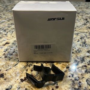 Marsui Christmas Light Clips Outdoor Hooks 1 5/8 inch (Black, 50 Pcs)